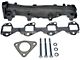 Exhaust Manifold Kit; Driver Side (07-16 6.6L Duramax Sierra 2500 HD)