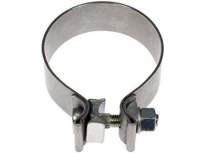 Exhaust Pipe Clamp; 3-Inch (07-13 6.0L Sierra 2500 HD)