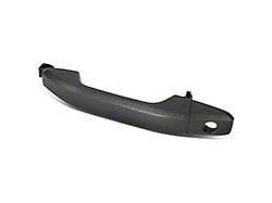 Exterior Door Handle with Keyhole; Front Driver Side; Textured Black (15-19 Sierra 2500 HD)