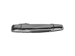 Exterior Door Handle; Rear Passenger Side; Chrome (07-14 Sierra 2500 HD Crew Cab)