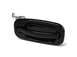 Exterior Door Handle; Rear Passenger Side; Primed Black (01-06 Sierra 2500 HD Crew Cab)