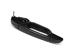 Exterior Door Handle; Rear Passenger Side; Primed Black (07-14 Sierra 2500 HD Crew Cab)