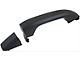 Exterior Door Handle; Rear Right and Left; Textured Black; Plastic; Without Passive Entry (15-19 Sierra 2500 HD)