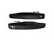 Exterior Door Handles; Front; Textured Black (07-14 Sierra 2500 HD)