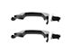 Exterior Door Handles; Rear; Chrome (15-17 Sierra 2500 HD Crew Cab)