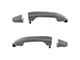 Exterior Door Handles; Rear; Textured Black (15-17 Sierra 2500 HD Crew Cab)