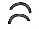 Elite Series Extra Wide Style Fender Flares; Front; Smooth Black (07-14 Sierra 2500 HD)