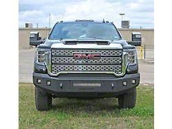 Fortis Front Bumper; Textured Black (20-23 Sierra 2500 HD)