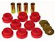 Front Differential Mount Bushing Kit; Red (07-14 4WD Sierra 2500 HD)