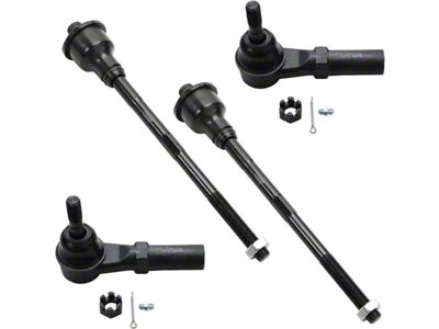 Front Inner and Outer Tie Rods (07-10 Sierra 2500 HD)