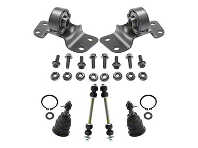 Front Upper Ball Joints and Sway Bar Links and Torsion Bar Mounts (07-08 4WD Sierra 2500 HD Crew Cab)
