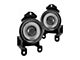 Halo Projector Fog Lights; Clear (01-06 Sierra 2500 HD)