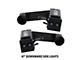 Hitch Bar Reverse 7-Inch LED Flood Lighting Heavy Duty Bolt-On Blacked Out Kit (20-24 Sierra 2500 HD)