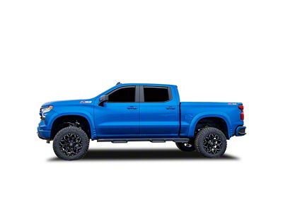 In-Channel Rain Guards; Front and Rear; Smoke (15-19 Sierra 2500 HD Double Cab)