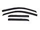 In-Channel Ventvisor Window Deflectors; Front and Rear; Dark Smoke (15-19 Sierra 2500 HD Double Cab)