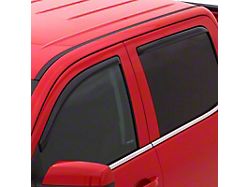 In-Channel Ventvisor Window Deflectors; Front and Rear; Dark Smoke (20-25 Sierra 2500 HD Double Cab)