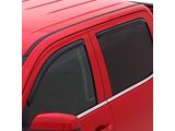 In-Channel Ventvisor Window Deflectors; Front and Rear; Dark Smoke (20-25 Sierra 2500 HD Crew Cab)