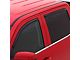 In-Channel Ventvisor Window Deflectors; Front and Rear; Dark Smoke (20-24 Sierra 2500 HD Crew Cab)