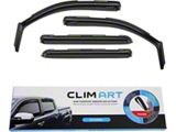 in-Channel Window Deflectors (15-19 Sierra 2500 HD Crew Cab)