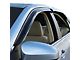 In-Channel Window Deflectors; Front and Rear; Matte Black (15-19 Sierra 2500 HD Double Cab)