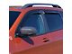 In-Channel Window Deflectors; Front and Rear; Matte Black (15-19 Sierra 2500 HD Double Cab)