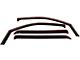 In-Channel Window Deflectors; Front and Rear; Smoke (01-06 Sierra 2500 HD Crew Cab)