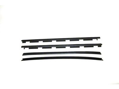 Inner and Outer Door Belt Weatherstrip; Driver and Passenger Side (01-02 Sierra 2500 HD)