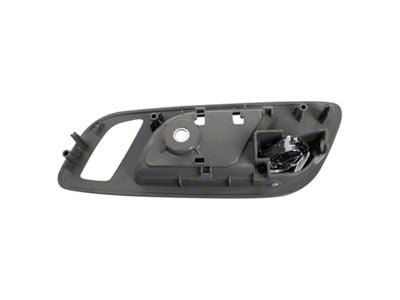 Interior Door Handle; Front Driver Side; Chrome and Gray (07-14 Sierra 2500 HD)