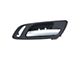 Interior Door Handle; Front Passenger Side; Chrome and Black (07-13 Sierra 2500 HD)