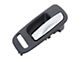 Interior Door Handle; Front Passenger Side; Chrome and Black (07-13 Sierra 2500 HD)