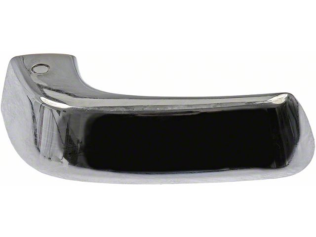 Interior Door Handle; Front and Rear Left; All Chrome (07-14 Sierra 2500 HD Crew Cab)