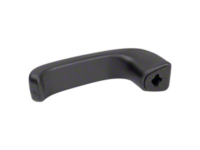 Interior Door Handle; Rear; Black (07-13 Sierra 2500 HD Extended Cab)