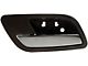 Interior Door Handle; Rear Left; Chasmere; Chrome; Plastic (07-14 Sierra 2500 HD Crew Cab)