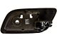 Interior Door Handle; Rear Left; Chasmere; Chrome; Plastic (07-14 Sierra 2500 HD Crew Cab)