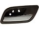 Interior Door Handle; Rear Right; Cashmere; Chrome; Plastic (07-14 Sierra 2500 HD Crew Cab)