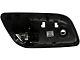 Interior Door Handle; Rear Right; Ebony; Chrome; Plastic (07-14 Sierra 2500 HD Crew Cab)