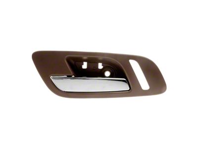 Interior Door Handles; Front; Chrome and Cashmere (07-14 Sierra 2500 HD SLT w/ Heated Seats & w/o Memory Seats)