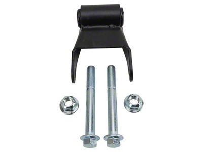 Leaf Spring Shackle Kit; Rear Rearward (11-19 Sierra 2500 HD)