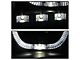 LED Halo Projector Headlights; Black Housing; Smoked Lens (07-14 Sierra 2500 HD)