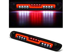 LED Third Brake Light with Sequential Brake Lights; Black Housing; Smoked Lens (07-14 Sierra 2500 HD)