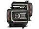 AlphaRex LUXX-Series LED Projector Headlights; Black Housing; Clear Lens (15-19 Sierra 2500 HD)