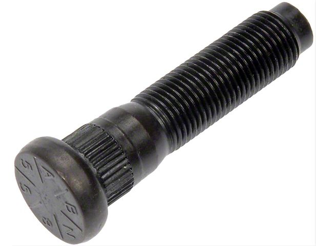 M14-1.50 Serrated Wheel Stud; 15.70mm Knurl; 65.4mm Length (07-10 Sierra 2500 HD)