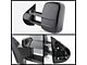 Manual Extendable Towing Mirror; Driver Side (07-13 Sierra 2500 HD)