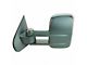 Manual Towing Mirror; Textured Black; Driver Side (15-19 Sierra 2500 HD)