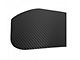 Mud Flaps; Front and Rear; Dry Carbon Fiber Vinyl (20-24 Sierra 2500 HD)