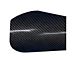 Mud Flaps; Front and Rear; Gloss Carbon Fiber Vinyl (20-24 Sierra 2500 HD)