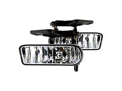 OE Style Replacement Fog Lights; Clear (01-02 Sierra 2500 HD)