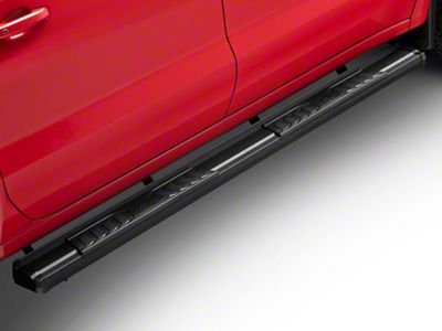 OE Style Running Boards; Black (20-24 Sierra 2500 HD Crew Cab)