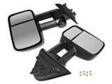 OEM Style Extendable Manual Towing Mirrors; Driver and Passenger Side (14-19 Sierra 2500 HD)