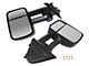 OEM Style Extendable Manual Towing Mirrors; Driver and Passenger Side (14-19 Sierra 2500 HD)